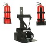 Fire Extinguisher Mount,Heavy Duty Vehicle Bracket Compatible with 20lb ABC,