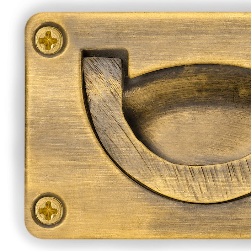 Hardware Philosophy Creativity Brass Box and Drawer Handle Hardware Pulls