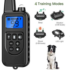 Collar Eléctrico Para Entrenamiento De Perros, 2 Uds.