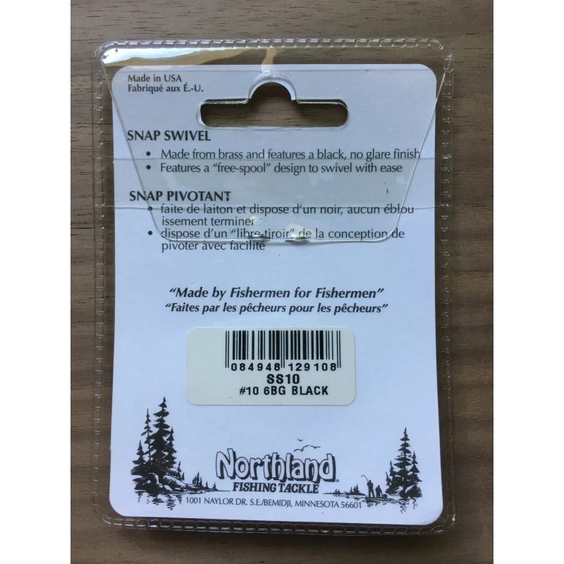 Northland Fishing Tackle - Snap Swivel - Size #10