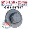 ITW Anchor Fastener (1 Pc) M10-1.50 x 25mm Fender/Body Bolts