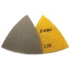 Z-Lion Diamond Electroplated Triangular Polishing Pads Grit 120 for Oscillating