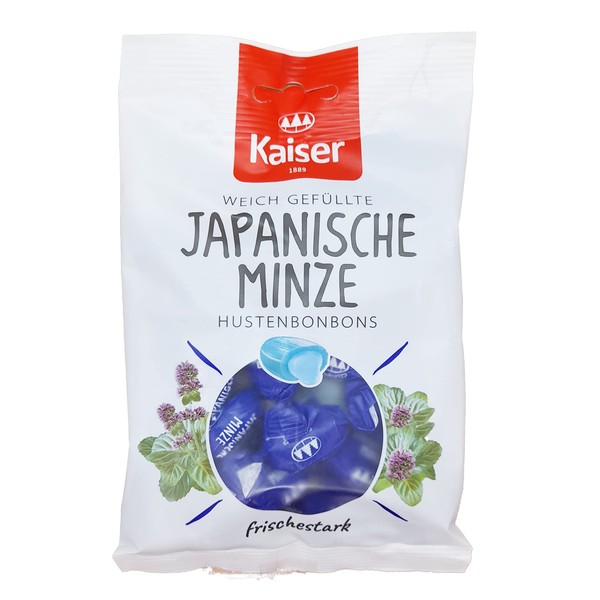Kaiser Japanese Mint Cough Drops Soft Filled 90 g