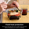 Ninja 6 Cup CleanCrisp Glass Container with Leak-Proof Storage lid,