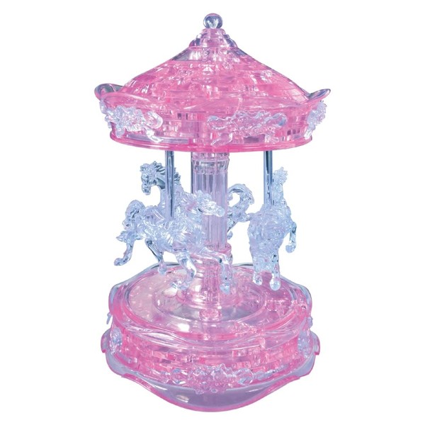 Original 3D Crystal Puzzle - Deluxe Carousel