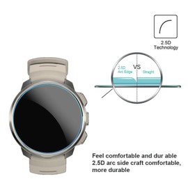 MOTONG Compatible with Suunto Ocean Screen Protector - Tempered Glass Screen Protectors Compatible with Suunto Ocean 9 H Hardness,0.3mm Thickness,Made From Real Glass