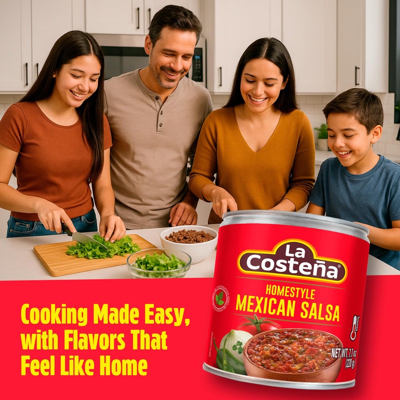 La Costeña Homestyle Mexican Salsa - Restaurant Style Tomato Salsa
