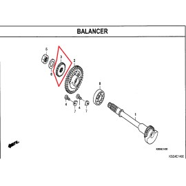 HONDA NEW GENUINE HONDA OEM WATER PUMP DRIVEN GEAR 18T CRF150R CRF150RB 2007-2021
