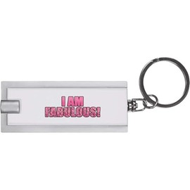 Azeeda 'I Am Fabulous' Keyring LED Torch (KT00041133)