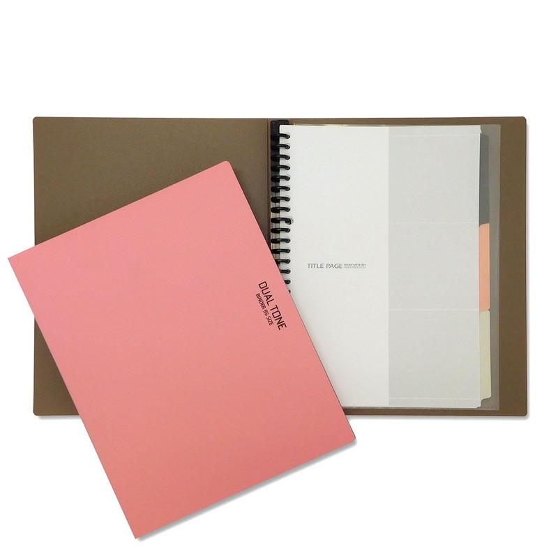 Maruman F117-08 Loose Leaf Binder B5 Dual Tone 26 Hole