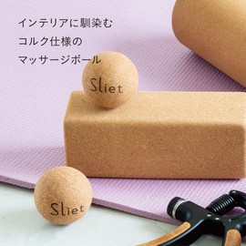 Alphax Massage Ball Stretch Ball Cork Sliet Ball Set of 2