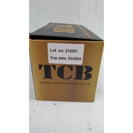 TCB 15pk 32mm (1.25") Stainless Steel Cartridge Grips and Needle Plunger Bar