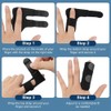 Aswalling 10 Pcs Finger Splint Adjustable Mallet Splint and Hand