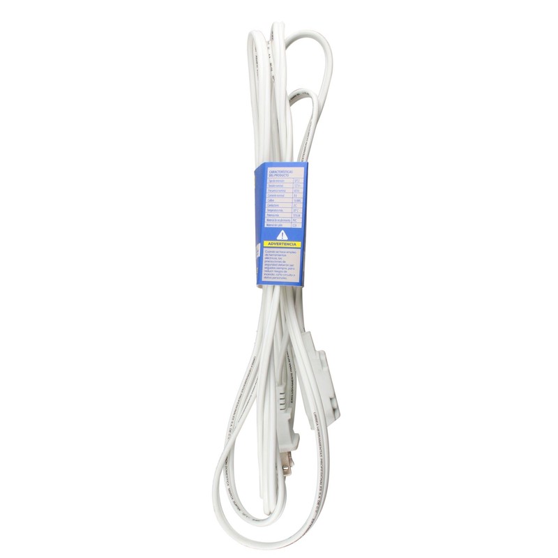 Surtek 136141 Extensión Doméstica 3 m, color Blanco