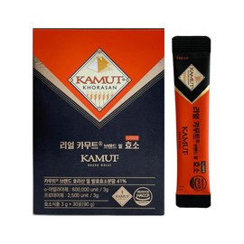 리얼 카무트 브랜드 밀 효소 3g x 30포 / 써클 Real Kamut Brand Wheat Enzyme 3g x 30 Packs / Circle