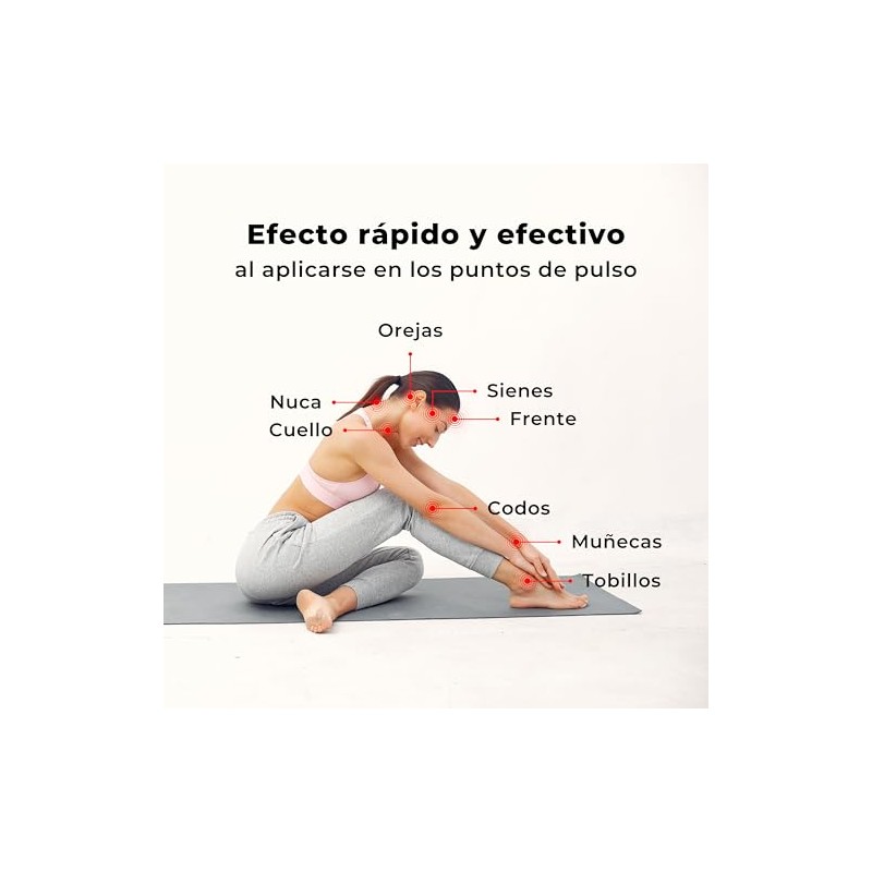 PRAHYAM Aceites Esenciales de Aromaterapia Roll On 10 ml, Dulces