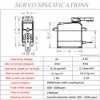 ANNIMOS 25KG Digital Servo Full Metal Gear High Torque Waterproof
