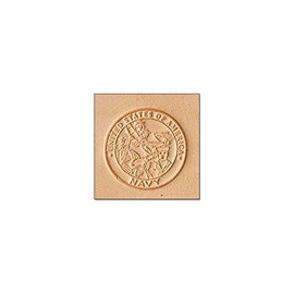 Tandy Leather Navy Craftool 3-D Stamp