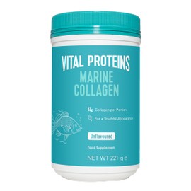 VITAL PROTEINS Vital Proteins Marine Collagen Peptides Powder Supplement - Hydrolysed Collagen - 221g Canister