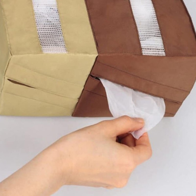 TARATI Plastic Bag Holder, Shopping Bag Stocker, Garbage Bag Storage,