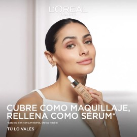 L'Oréal Paris True Match Sérum base de maquillaje hidratante ligera, con 1% de ácido hialurónico