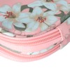 Storage Bag Waterproof Oxford Cloth Pink Lily Portable Household Daily