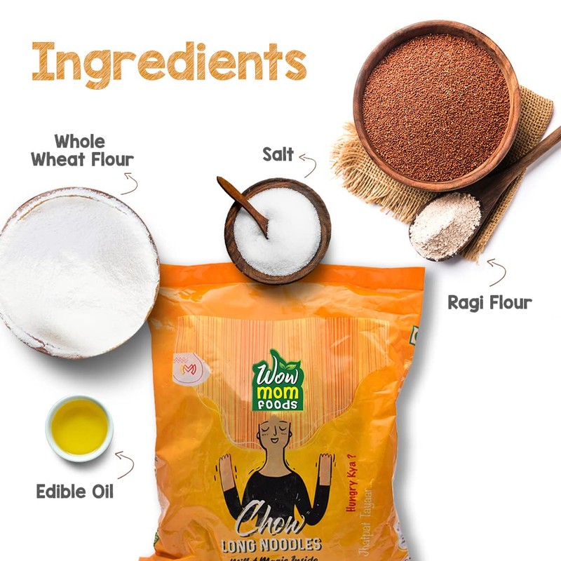 Wowmom Finger Millet Noodles (250 gm)