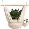 Evbopa Sloth Gifts Sloth Plant Hanger for Succulent Pot Hanging
