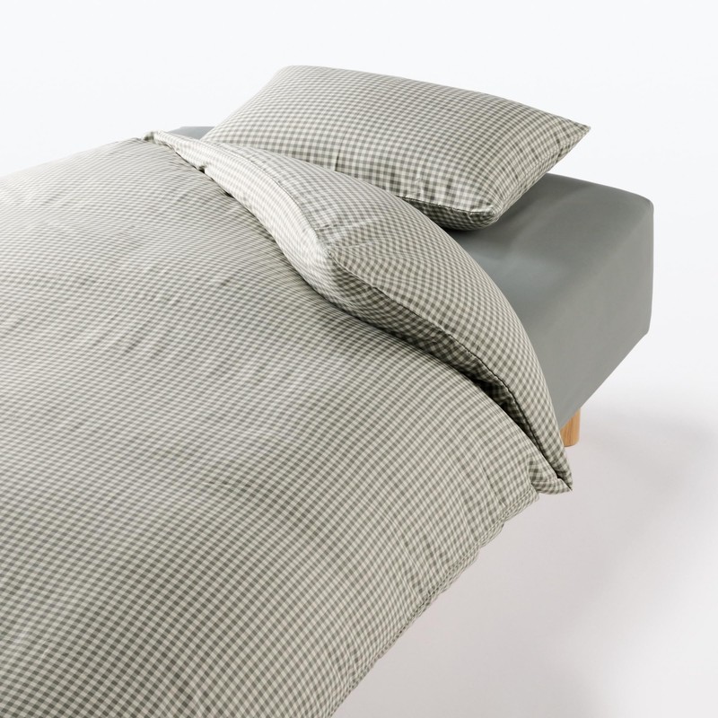 MUJI Recycled Polyester Quick Dry Fitted Sheet SD 47 x