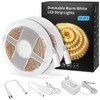 MYPLUS Under Cabinet Lighting Kit, 50Ft Dimmable Led Strip Lights