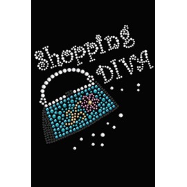 Shopping Diva & Handbag - Bling Rhinestone Girl Dog Bandana