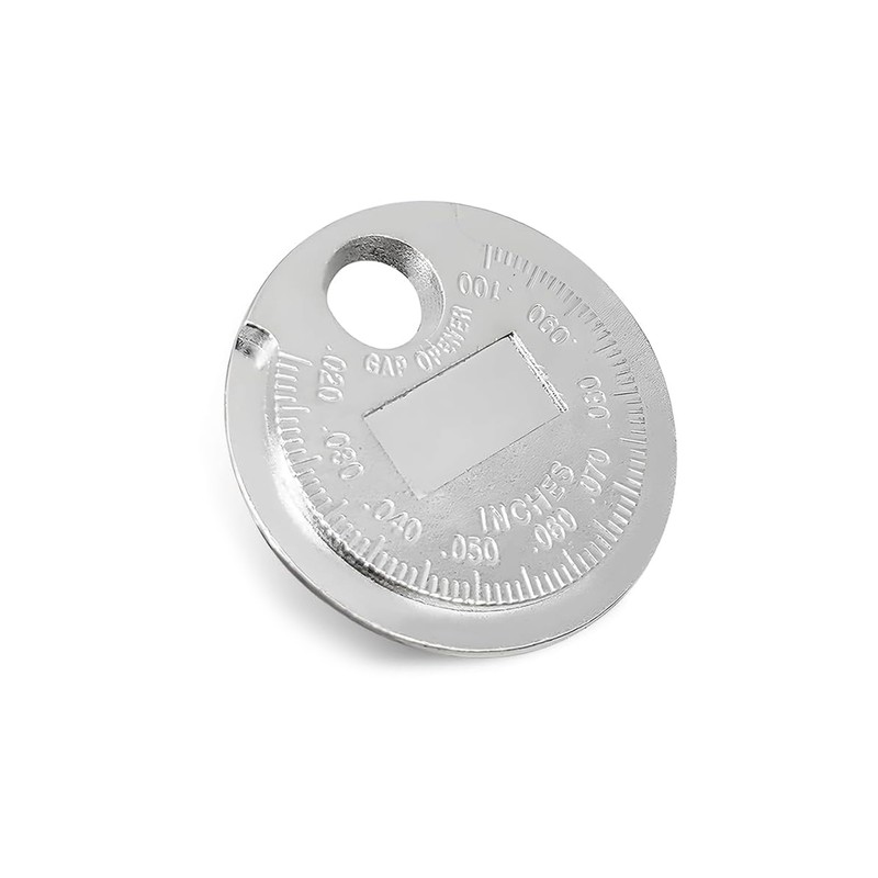Tioollev Spark Plug Measuring Tool, Zinc Alloy Measuring Wire Spark