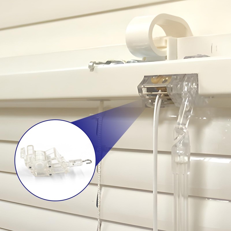Unlorspy 4 Pcs Low Profile Wand Tilter,Clear Heavy Duty Low