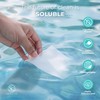 Soluble Care: Dissolvable Toilet Cleaning Sheets, Quick Dissolving, (Effective Easy