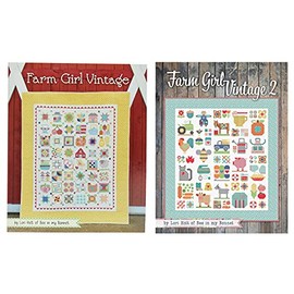 2 Sewing/Quilting Books by Lori Holt: Farm Girl Vintage Plus Farm Girl Vintage 2!