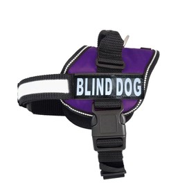 Doggie Stylz Blind Dog Harness No Pull No Escape Dog Vest for Blind Dogs Adjustable Vest with Handle Blind Dog Accessories and Patches for Training and Mobility