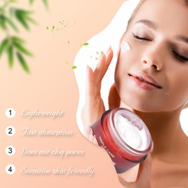 Triple Power Anti-Aging Moisturizer – Retinol, Hyaluronic Acid, Vitamin C, Niacinamide – Wrinkle Reduction, Firming, Brightening & Deep Hydration for Younger-Looking Skin, 1.7 Oz