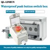 Emergency Stop Button with Box Emergency Stop Switch with Plastic