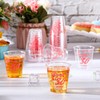 Zubebe 100 Pieces Cheers to 30 Years Shot Glasses 2