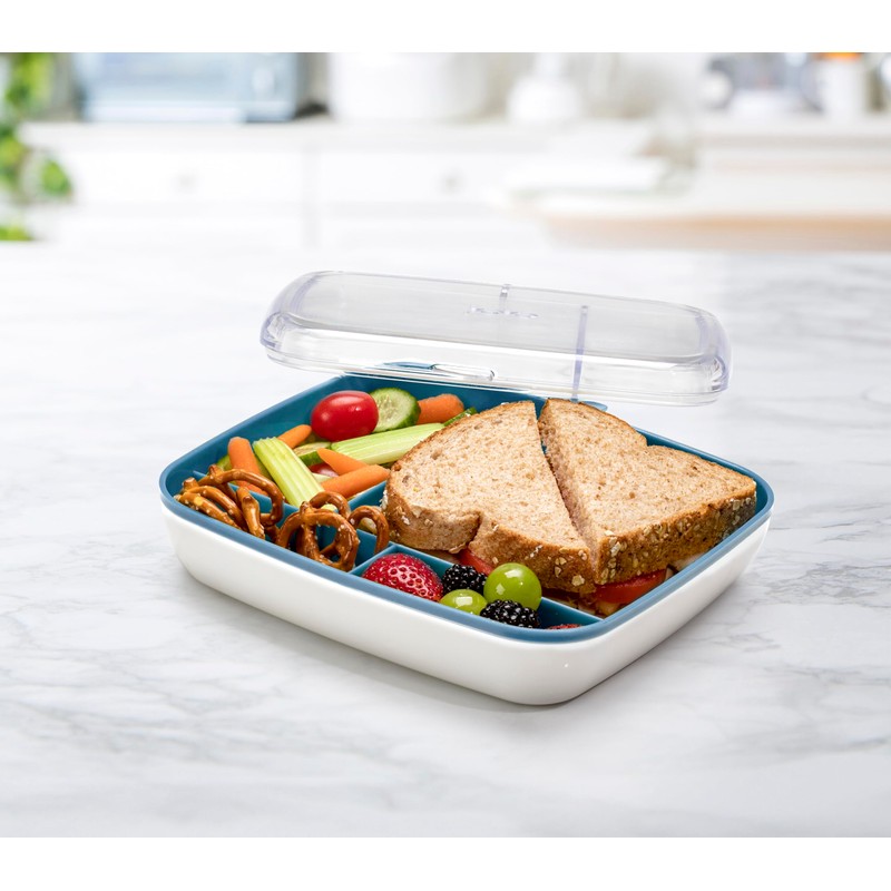 Joie Bento Box, Lunch Storage, Easy Meal on the Go,