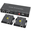 HDMI Extender Splitter 1 in 2 Out Over Cat5e/6 Ethernet