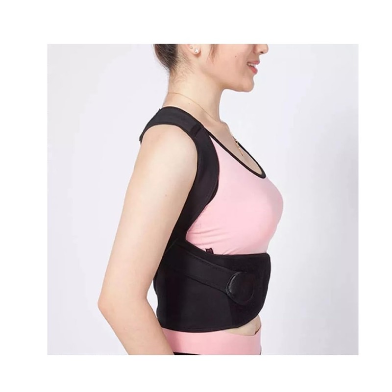 TOORUN Chaleco Corrector De Postura Ortopédico Lumbar Unisex (Large)