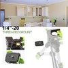 Huepar Self-Leveling Cross Line Laser, Adjustable Tripod Portable Lightweight Laser