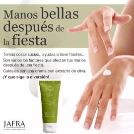 Jafra 2 Cremas Con Extracto De Oliva Para Manos 75ml C/u Jafra