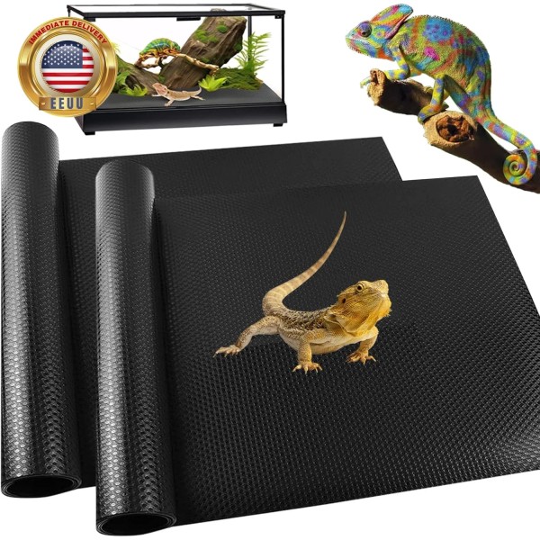 Branded Thicker Reptile Mat,Bearded Dragon Tank Accessories,Be