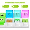 Pill Box 7 Days 2 Compartments Small Pill Box Morning