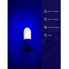 Blue Night Light Plug in, LOHAS Motion Sensor Blue LED