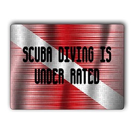 Makoroni - Scuba Diving is Under Rated Diving Diver - Jigsaw Puzzle 252 pcs, DesN21