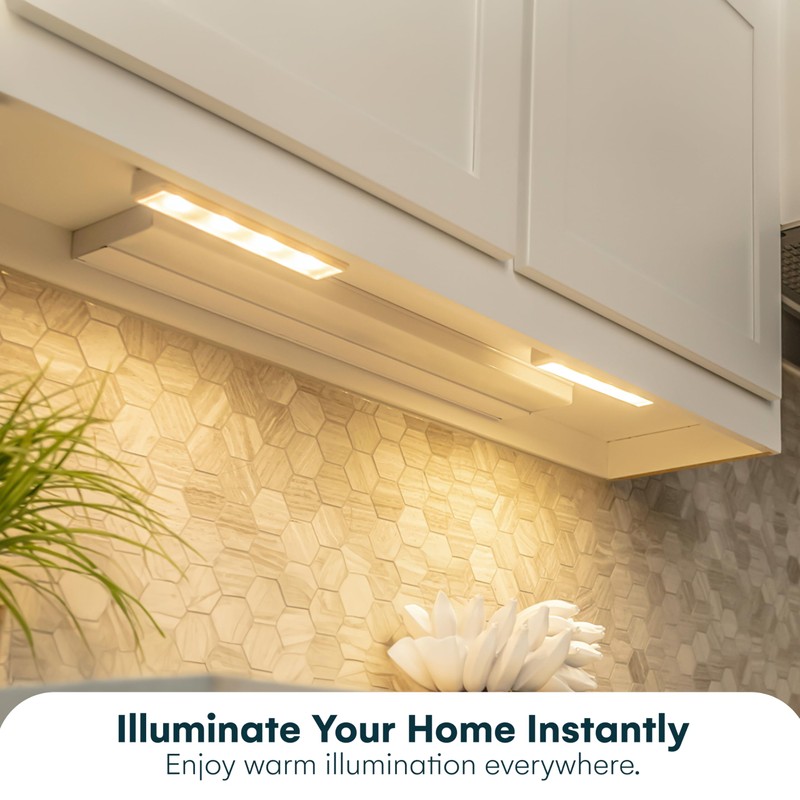 Brilliant Evolution 0.6" Ultra-Thin Wireless Under Cabinet Lights - 4