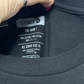 Stance NWT Stance The Crew T Shirt “Camino”  Size XL Black…
